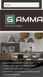 Mobile Screenshot of gamma-meble.pl
